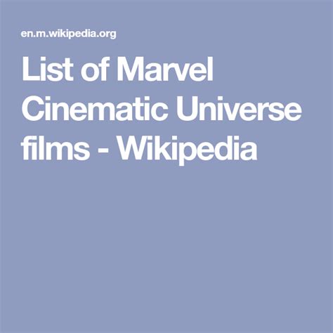 marvel movies wiki|list of marvel movies wiki.